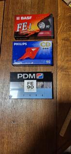 3 cassettes audio neuves, CD & DVD, Cassettes audio, 2 à 25 cassettes audio, Autres genres, Neuf, dans son emballage, Enlèvement ou Envoi