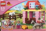 Lego Duplo paardenstal speelhuis, Kinderen en Baby's, Speelgoed | Duplo en Lego, Ophalen, Zo goed als nieuw, Complete set, Duplo