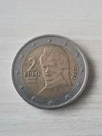 2 euromunt Oostenrijk 2002 Bertha von Suttner, Ophalen of Verzenden, Oostenrijk