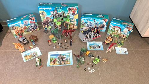 Playmobil dinosaurus/ dino 5 sets, Kinderen en Baby's, Speelgoed | Playmobil, Zo goed als nieuw, Ophalen