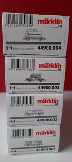 Marklin 4 goederenwagens SNCF-serie 44900, Hobby en Vrije tijd, Modeltreinen | H0, Ophalen of Verzenden, Nieuw, Wisselstroom, Wagon