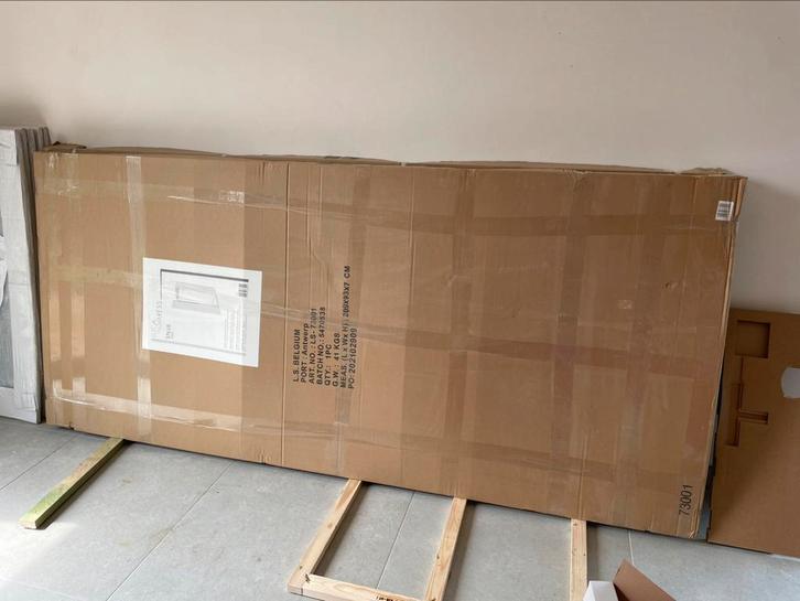Douchedeur Luca Varess Stilus links, Doe-het-zelf en Bouw, Sanitair, Nieuw, Douche, Glas, Ophalen