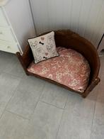 Houten luxebed, Dieren en Toebehoren, Hondenmanden, Ophalen, Zo goed als nieuw