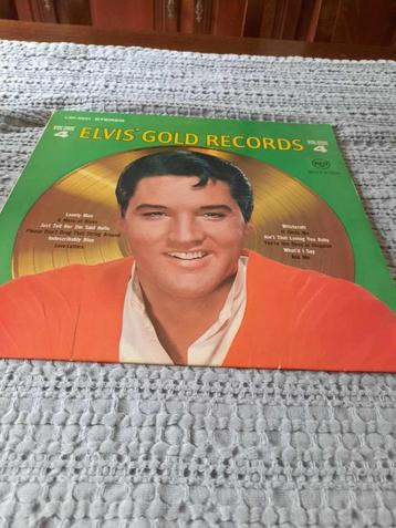 VINYL ELVIS'GOLD RECORDS VOLUME 4