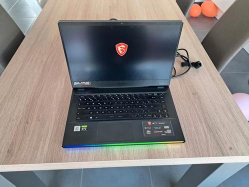 MSI Gaming GE66 Raider RTX 2070, Computers en Software, Windows Laptops, Gebruikt, 15 inch, SSD, 2 tot 3 Ghz, 16 GB, Azerty, Met videokaart