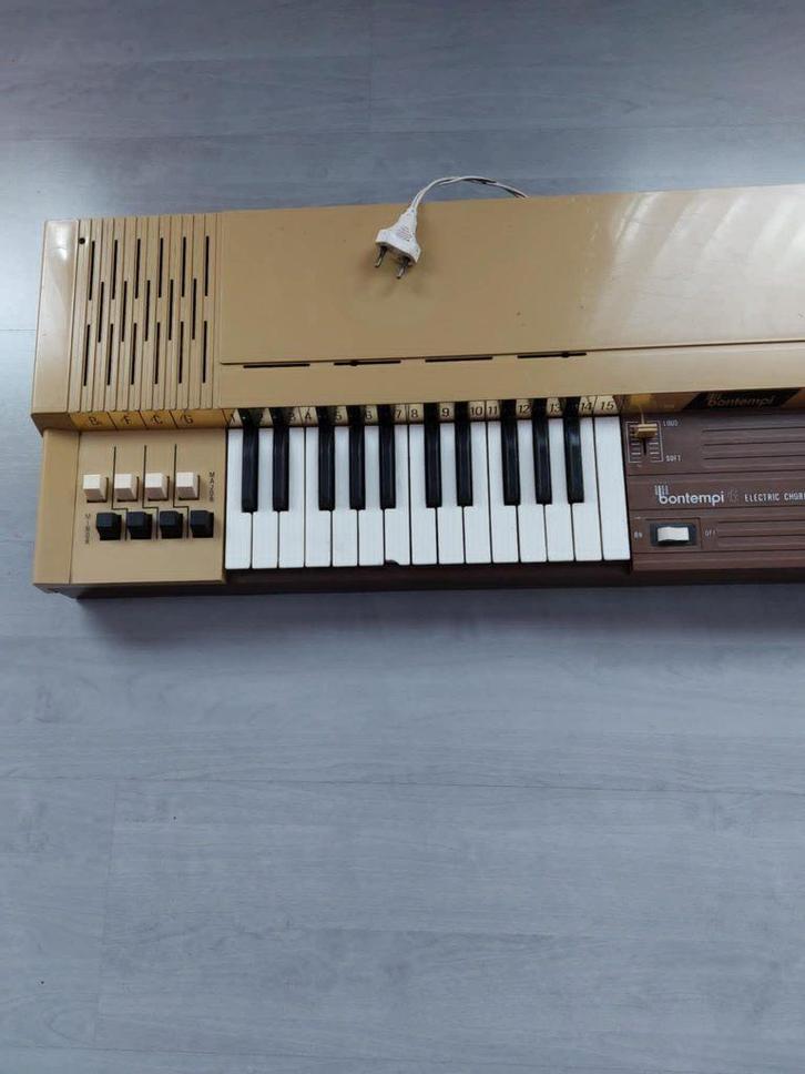 Te koop: vintage elektrisch orgel Bontempi (ca., Musique & Instruments, Orgues, Utilisé, Orgue, Enlèvement ou Envoi