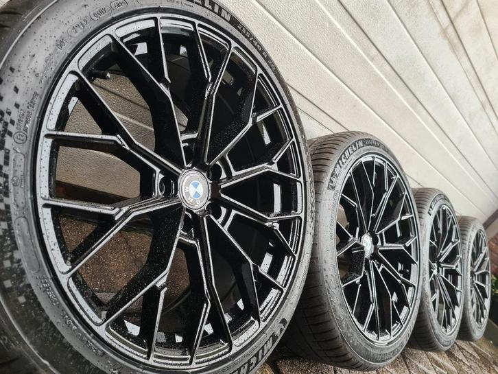 20" BMW 5GT 7 5 serie F01 F02 F10 F11 velgen Michelin banden, Auto-onderdelen, Banden en Velgen, Banden en Velgen, Zomerbanden