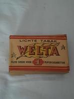 Ancien paquet de tabac welta non, Comme neuf, Enlèvement ou Envoi
