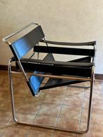 Wassily chair zwart, Ophalen, Zwart, Metaal, Eén