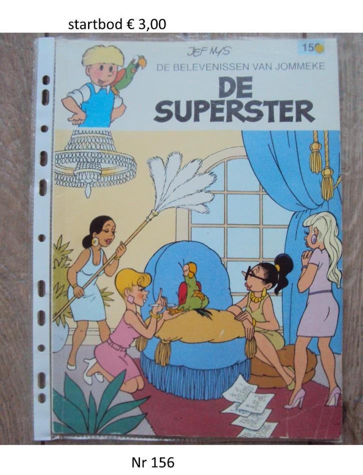 jommeke strips deel 3, Boeken, Stripverhalen, Gelezen, Meerdere stripboeken, Ophalen of Verzenden