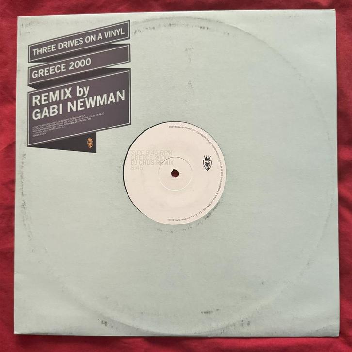 Three Drives On A Vinyl – Greece 2000, Cd's en Dvd's, Vinyl | Dance en House, Gebruikt, Dance Populair, 12 inch, Verzenden