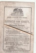 Bidrpentje Van Schoote, Verzenden