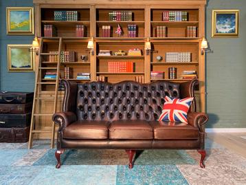 RUIME KEUZE IN ENGELSE CHESTERFIELD ZETELS  beschikbaar voor biedingen