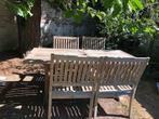Tuinset Gloster, Tuin en Terras, Tuinsets en Loungesets, Ophalen, 4 zitplaatsen, Gebruikt, Teakhout
