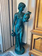 Bronzen beeld/fontein circa 1m50 hoog. Nieuwstaat!, Ophalen, Brons