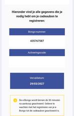 Bongobon Familieweekend voor 3 of 4 personen, Tickets en Kaartjes, Drie personen of meer, Cadeaubon, Overige typen