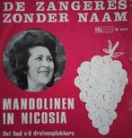 Zangeres zonder naam - Mandolinen in Nicosia, Cd's en Dvd's, Vinyl Singles, Verzenden, 7 inch, Single, Zo goed als nieuw