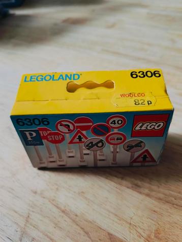 LEGO 6306 Verkeersborden – Vintage Legoland (sealed) beschikbaar voor biedingen