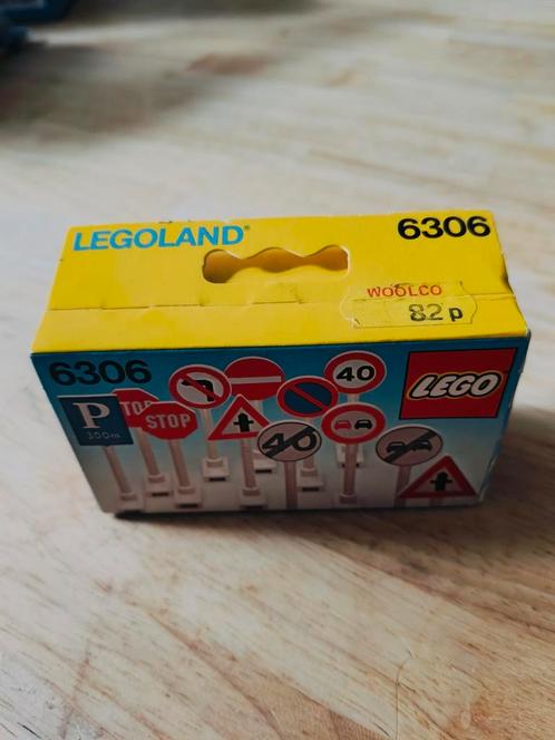 LEGO 6306 Verkeersborden – Vintage Legoland (sealed), Kinderen en Baby's, Speelgoed | Duplo en Lego, Nieuw, Lego, Ophalen of Verzenden