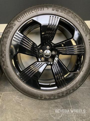 20” originele Audi Etron velgen + banden 5x112 265/45/21 4KE beschikbaar voor biedingen