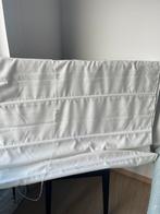 2 x Vouwgordijn witt 120x180 cm, 100 tot 150 cm, Wit, Ophalen of Verzenden, Zo goed als nieuw
