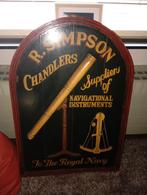 Ancienne enseigne de chantier naval, Collections, Enlèvement