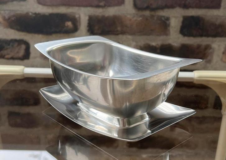 Inox sauskom, Huis en Inrichting, Keuken | Keukenbenodigdheden, Zo goed als nieuw, Ophalen of Verzenden