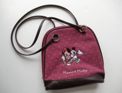 Disney Minnie & Mickey - sac à main / sacoche - Original tbe, Collections, Disney, Comme neuf, Sac, Valise ou Pochette, Mickey Mouse