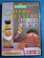 Sesamstraat - Cijfers & letters - kleuren en vormen, Cd's en Dvd's, Dvd's | Kinderen en Jeugd, Alle leeftijden, Ophalen of Verzenden