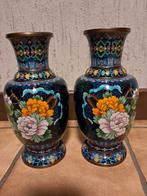 2 Cloisonné vaasjes, Antiek en Kunst, Ophalen