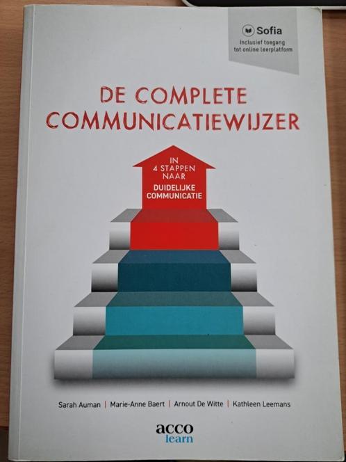 De complete communicatiewijzer, Boeken, Studieboeken en Cursussen, Zo goed als nieuw, Hogeschool, Ophalen of Verzenden