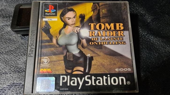 Tomb Raider Last Revelation Playstation 1, Games en Spelcomputers, Games | Sony PlayStation 1, Gebruikt, Ophalen of Verzenden