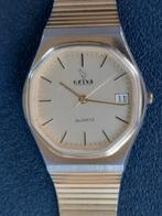 Vintage, HELVA mouvement quartz + coffret, Ophalen of Verzenden
