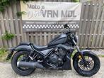 honda cmx 500 rebel abs bj 2020 zeer goede staat a2rijbewijs, 2 cilinders, Chopper, Bedrijf, 12 t/m 35 kW