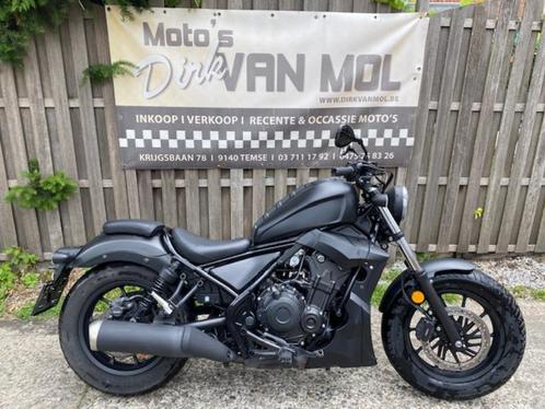 honda cmx 500 rebel abs bj 2020 zeer goede staat a2rijbewijs, Motoren, Motoren | Honda, Bedrijf, Chopper, 12 t/m 35 kW, 2 cilinders