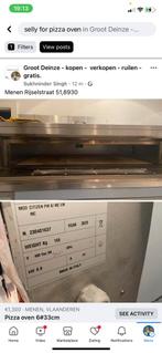 1300€ pizza oven 400w 6/33cm, Audio, Tv en Foto, Ophalen of Verzenden, Zo goed als nieuw