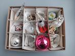 4 sets oude retro kerstballen, Ophalen of Verzenden, Zo goed als nieuw