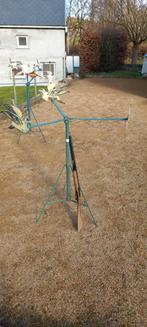 Ancien jouet tir aux pigeons + carabine et flèches, Enlèvement ou Envoi