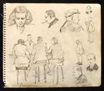 PASCIN Jules Gesigneerde tekening, Antiek en Kunst, Ophalen of Verzenden