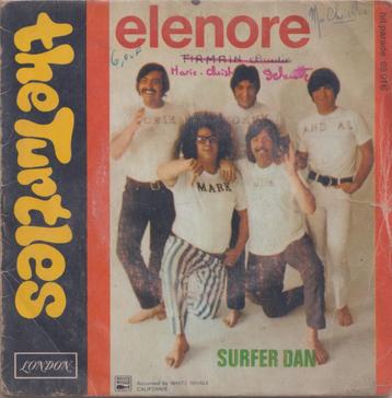 The Turtles – Elonore / Surfer Dan – Single beschikbaar voor biedingen
