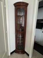 Hoekkast., Huis en Inrichting, Kasten | Vitrinekasten, Ophalen, Met plank(en), Minder dan 50 cm, Zo goed als nieuw