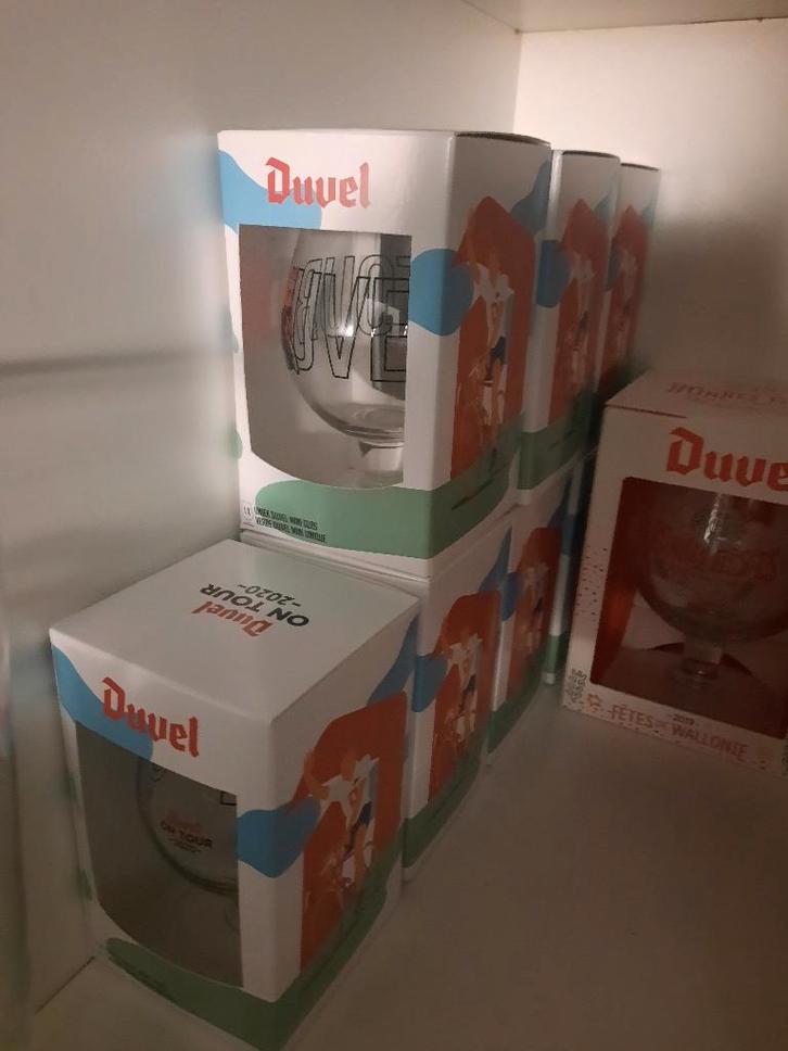 Lot de 44 lunettes Duvel Duvel on Tour 2020, Collections, Marques de bière, Neuf, Verre ou Verres, Duvel, Enlèvement ou Envoi
