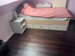 Bed met schuiven, Ophalen, Zo goed als nieuw