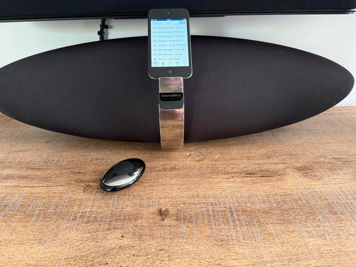 B&W Zeppelin Air met Apple Ipod, Audio, Tv en Foto, Luidsprekerboxen, Zo goed als nieuw, Ophalen