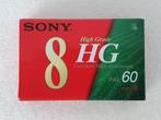 Sony HG PAL 60 video 8 (nieuw), Audio, Tv en Foto, Videocamera's Digitaal, Ophalen of Verzenden, Nieuw, Band, Disc of Geheugen