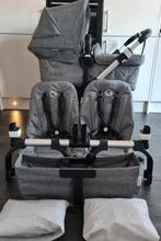 Bugaboo Donkey 3 Duo Twin Gris Mélange +2x Maxi Cosi, Enfants & Bébés, Enlèvement, Comme neuf