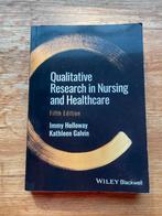 Qualitative Research in Nursing and Healthcare, Ophalen of Verzenden, Gelezen