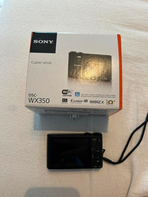 Sony Cyber-shot WX350, Audio, Tv en Foto, Fotocamera's Digitaal, Zo goed als nieuw, Compact, Sony, 8 keer of meer, Ophalen