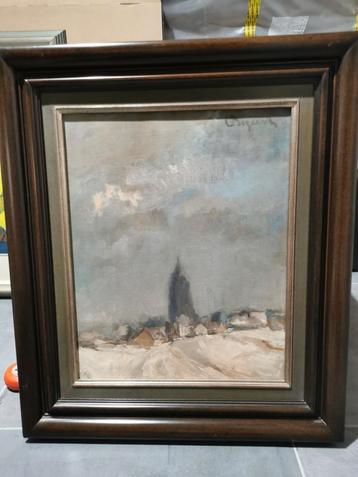 Peinture sur toile de Cyriel Bogaerts, Enlèvement