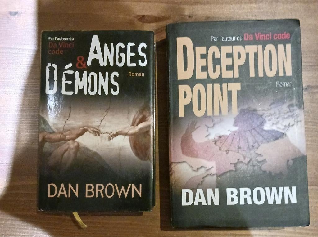 DAN BROWN *2 meesterwerkjes* in zeer goede staat, Boeken, Romans
